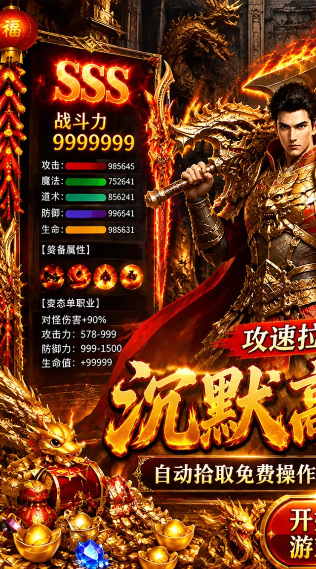 神域苍穹（沉默高爆版）游戏截图 2