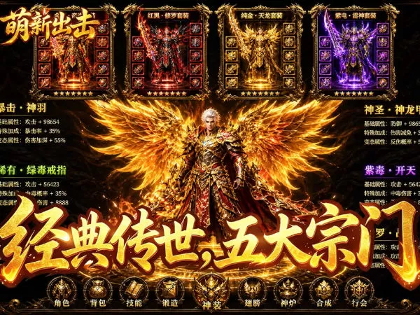 萌新出击（神话传世）游戏画面