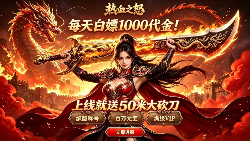 热血之怒（烈焰1折1000免费版）游戏画面