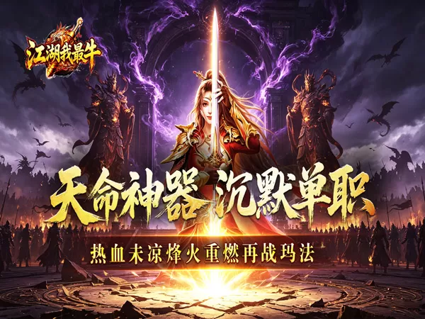 江湖我最牛（天命神器沉默单职）游戏画面