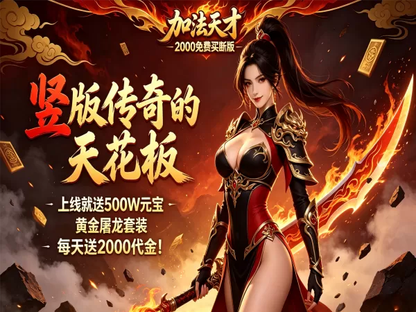 加法天才（女神内置1折2000免费买断版）（竖屏传奇）游戏画面