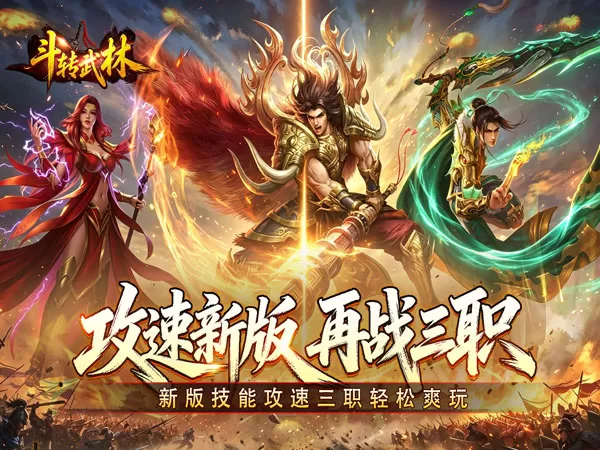 斗转武林（爽玩攻速三职业）游戏画面